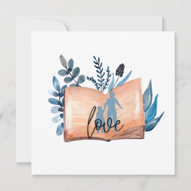 Convite Book Love (Frente)