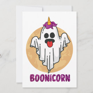 Convite Boonicorn | Dia das Bruxas