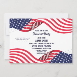 Convite Bootcamp Militar norte-americano indo embora do Co