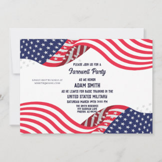 Convite Bootcamp Militar norte-americano indo embora do Co