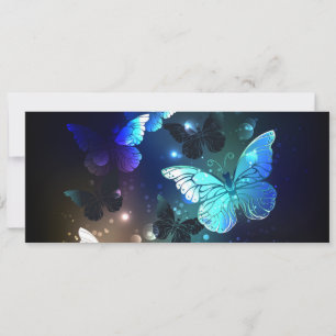 Convite Borboleta Noturna Flutuante