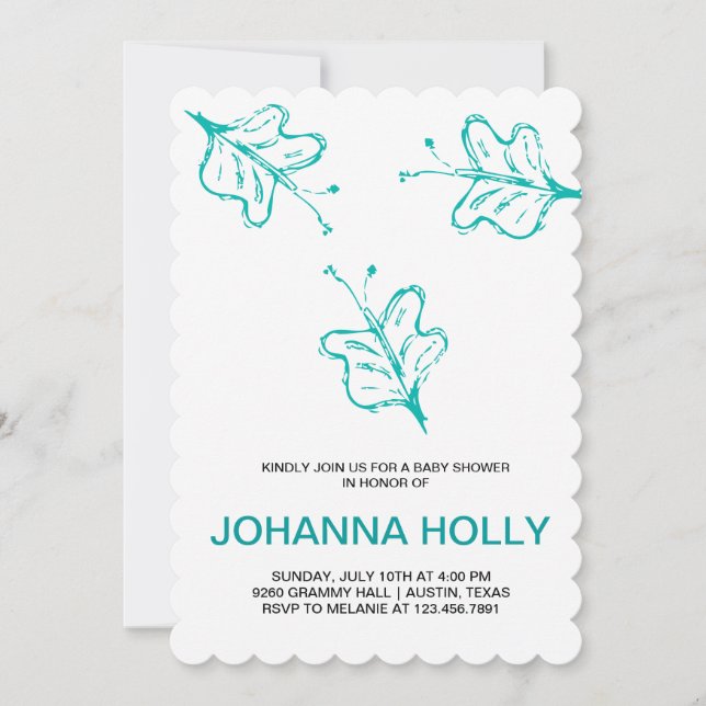 Convite borboletas (Frente)