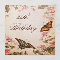 Borboletas & aniversário da flor da amêndoa do