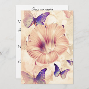 Convite Borboletas e Lilly