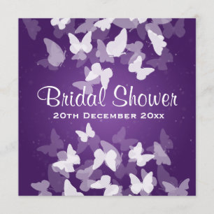 Convite Borboletas Elusivas Chá de panela