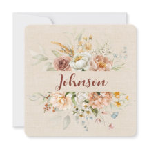 Borda Floral de Renovação de Vow