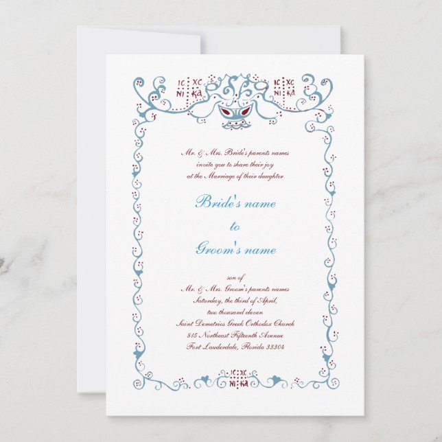 Convite Borda ICXC (Frente)