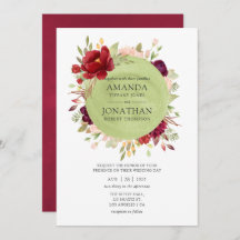 Borgonha - Casamento Floral de Marsala e Blush