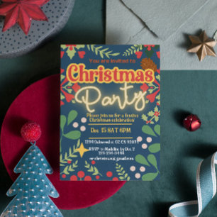 Convite Botânica de Natal retrógrada e moderna