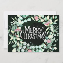 Botânico Moderno Eucalyptus Greenerescente Natal E