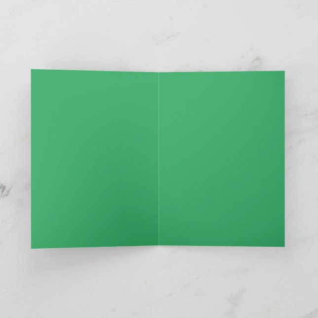 Convite Botão Personalizado Esmeralda Verde (Interior)