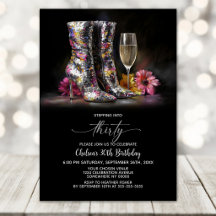 Botas com Lantejoulas Prateadas Festa de Aniversár