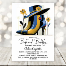 Botas Elegantes e Bridal Shower Bubbly