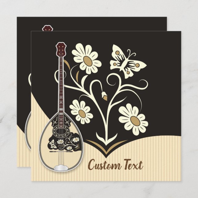 Convite Bouzouki (Frente/Verso)