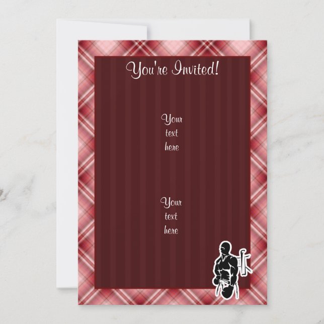 Convite Boxing (Frente)