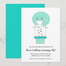 Boy Giraffe First Festa de aniversário