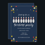 Convite Boys Bowling Theme Kid Birthday Party<br><div class="desc">Chamada de Festa de Aniversário do Tema Kid Boys Bowling - Perfeito para uma Celebração em Greve! Prepare-se para participar de uma comemoração de aniversário inesquecível com nossos convites para o Festa de Aniversário do Boys Bowling Theme Kid! Ideal para jovens entusiastas do boliche, estes convites deram o tom perfeito...</div>