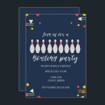 Convite Boys Bowling Theme Kid Birthday Party<br><div class="desc">Chamada de Festa de Aniversário do Tema Kid Boys Bowling - Perfeito para uma Celebração em Greve! Prepare-se para participar de uma comemoração de aniversário inesquecível com nossos convites para o Festa de Aniversário do Boys Bowling Theme Kid! Ideal para jovens entusiastas do boliche, estes convites deram o tom perfeito...</div>