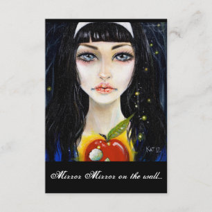 Convite Branca de neve e a maçã venenosa