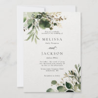 Branches Verdes e Casamento de Creme
