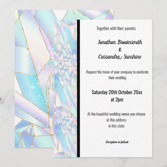 CONVITE BRANCO DE TRIM PRETO BRANCO DE ROSA FLORAL (Frente/Verso)