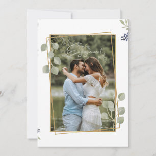 Convite Branco do Chá de Fotografias Personalizado Elegant