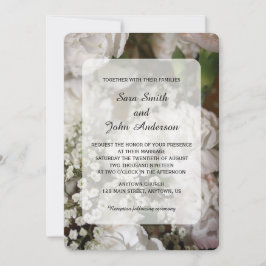 Convite Brancos e Casamento Respiratório do Bebê