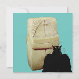 Convite Brancusi The Kiss and Les Chats Noir