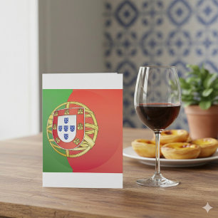 Convite Brasão de Armas Bandeira de Portugal Crista Portug
