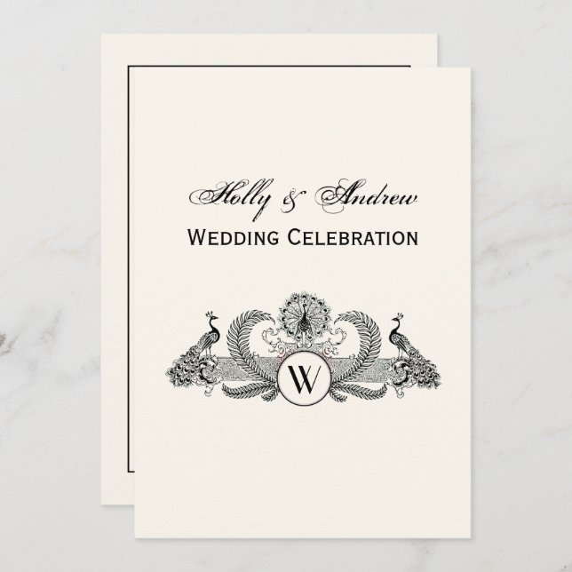 Convite Brasão de Armas do Abacaxi Heráldico Preppy (Frente/Verso)