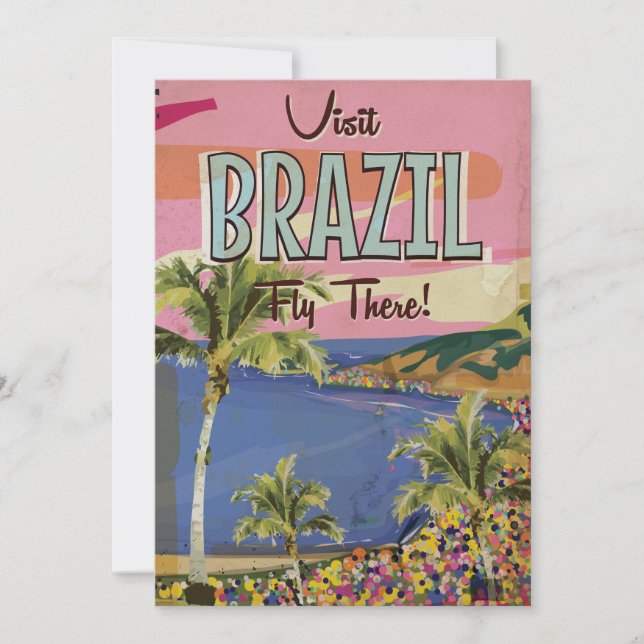 Convite Brasil - Rio de Janeiro (Frente)