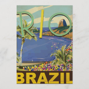 Convite Brasil - Rio de Janeiro