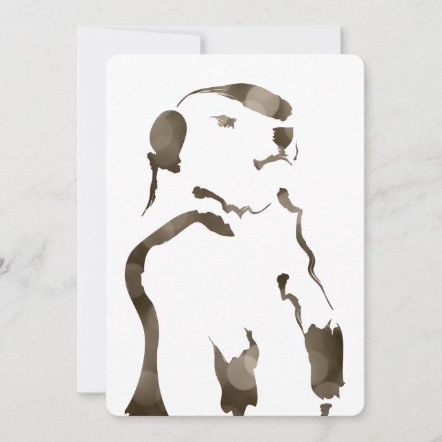 Convite brehog bokeh (Frente)