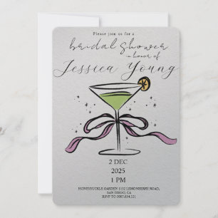 Convite Bridal Bash e Cocktail Call, noiva