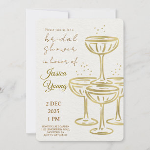 Convite Bridal Bash e Cocktail Call, noiva