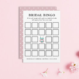 Convite Bridal Bingo | Festa de Lingerie