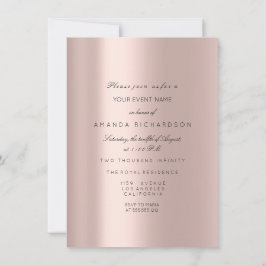 Convite Bridal Dress Spark Rosa VIP Rosa Diamond