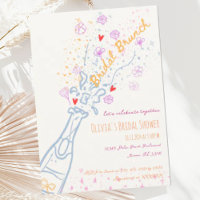 Bridal Floral Desenhada À Mão Brida Floral