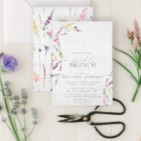 Bridal Floral do Elegante Wildflower Brunch