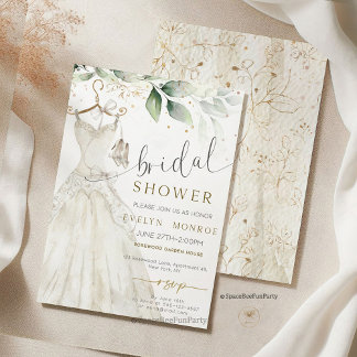 Convite Bridal shower Bachelorette Party Brunch Sage