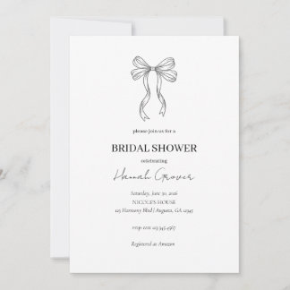 Convite Bridal Shower Invitation