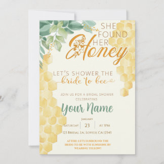Convite Bridal Shower Invitation