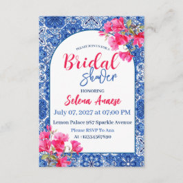 Convite Bridal Shower Invitation Card