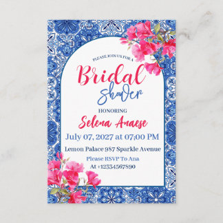 Convite Bridal Shower Invitation Card