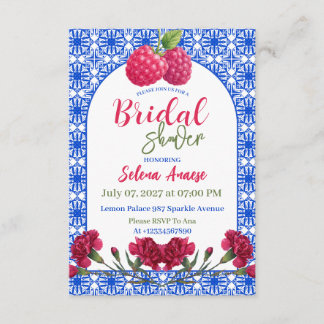 Convite Bridal Shower Invitation Card