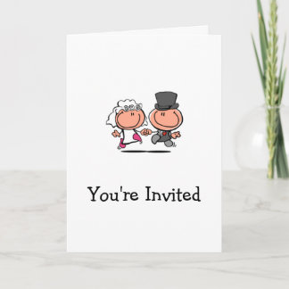 Convite Bridal Shower Invitation cartoon Card