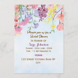 Convite Bridal Shower Invitations 