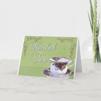 Convite Bridal Tea Antigo