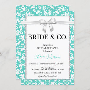 Convite Bride e Co-Chá de panela