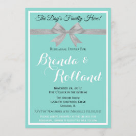 Convite BRIDE Touch Silver Wedding Suite - Festa de ensaio